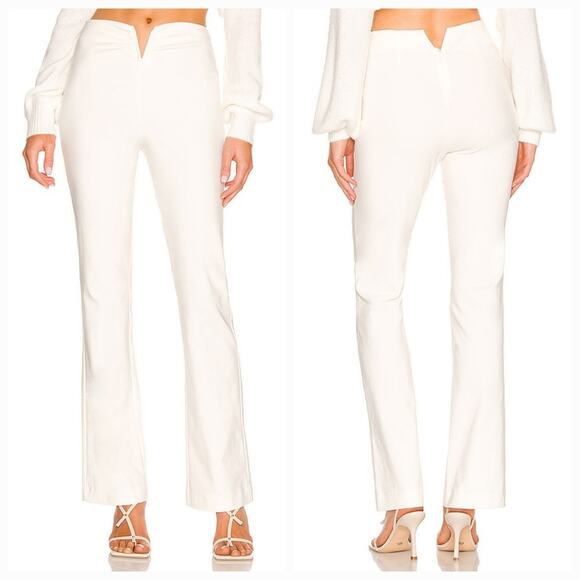 h:ours Ida Pant in Ivory Medium - Picture 1 of 10